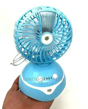 DP LED Light Rechargeable Table Fan, DP7623