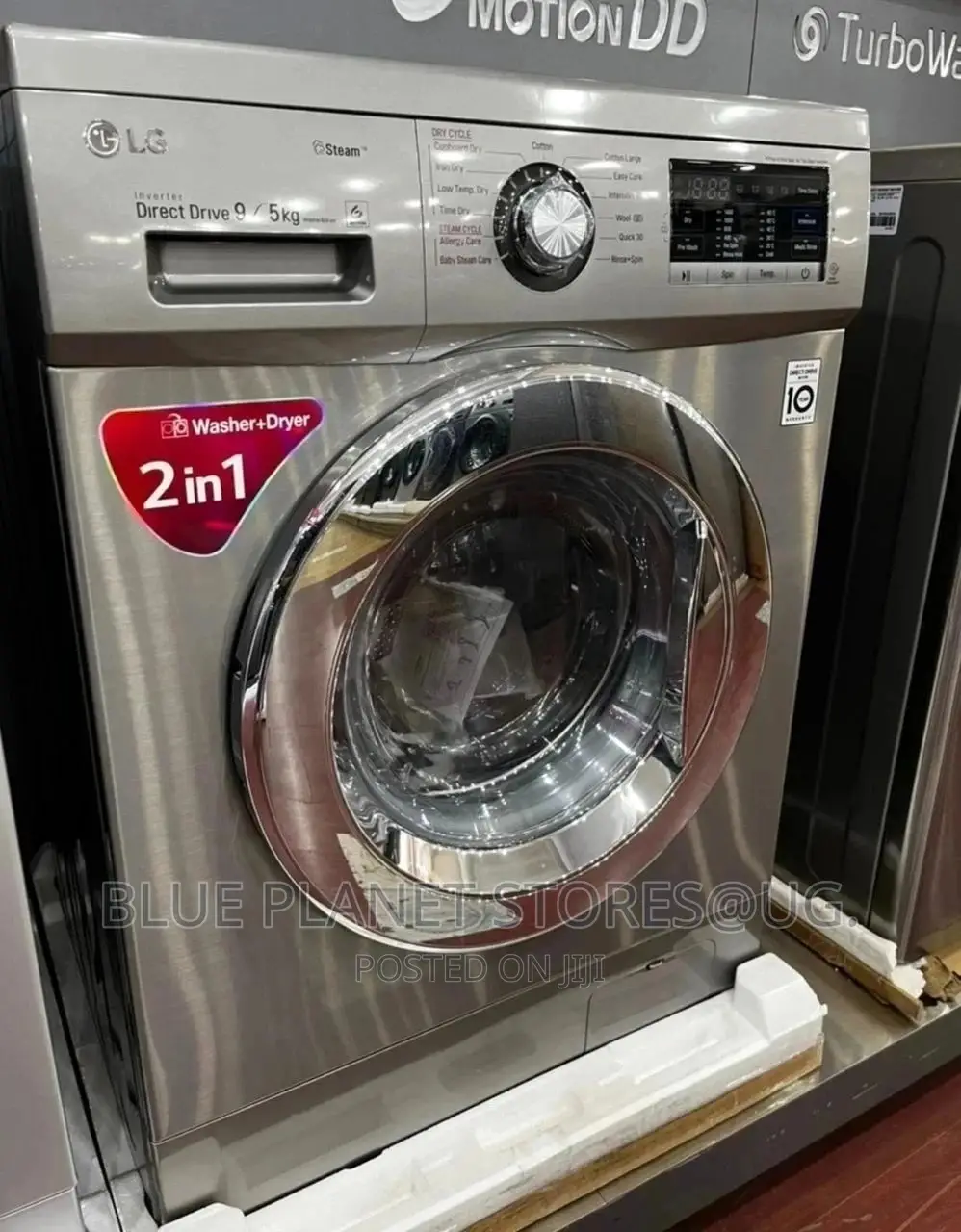 LG 9/5kg Full Auto Washing Machine || Wash/Dry Front Loader