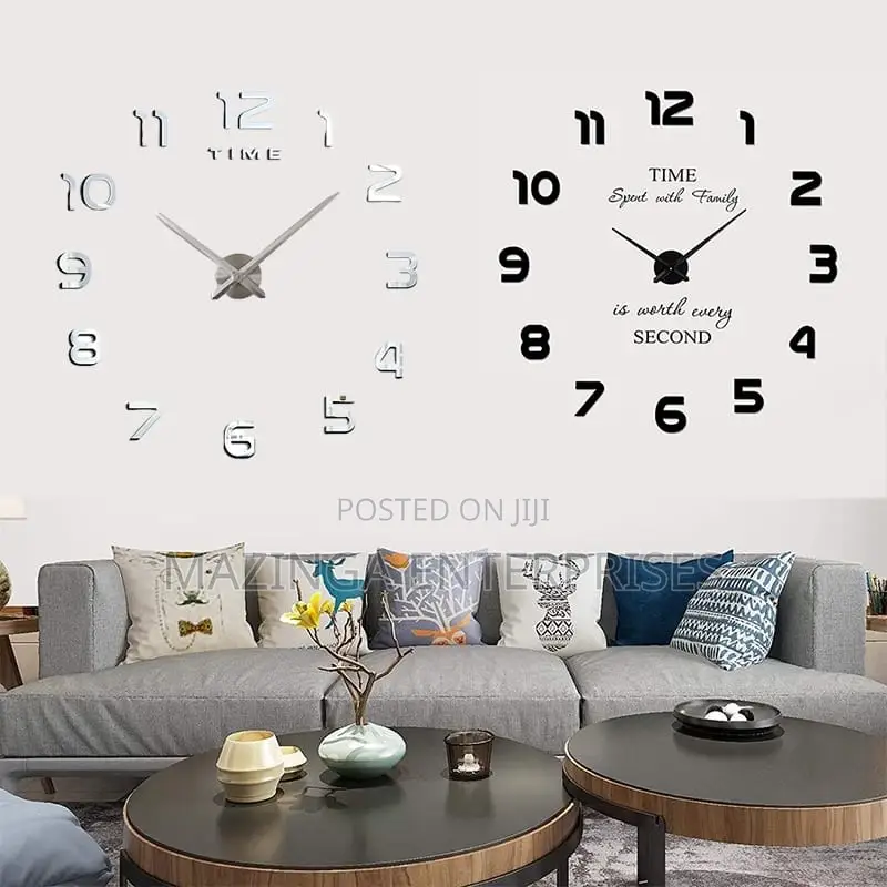 Modern DIY 3D Wall Clocks