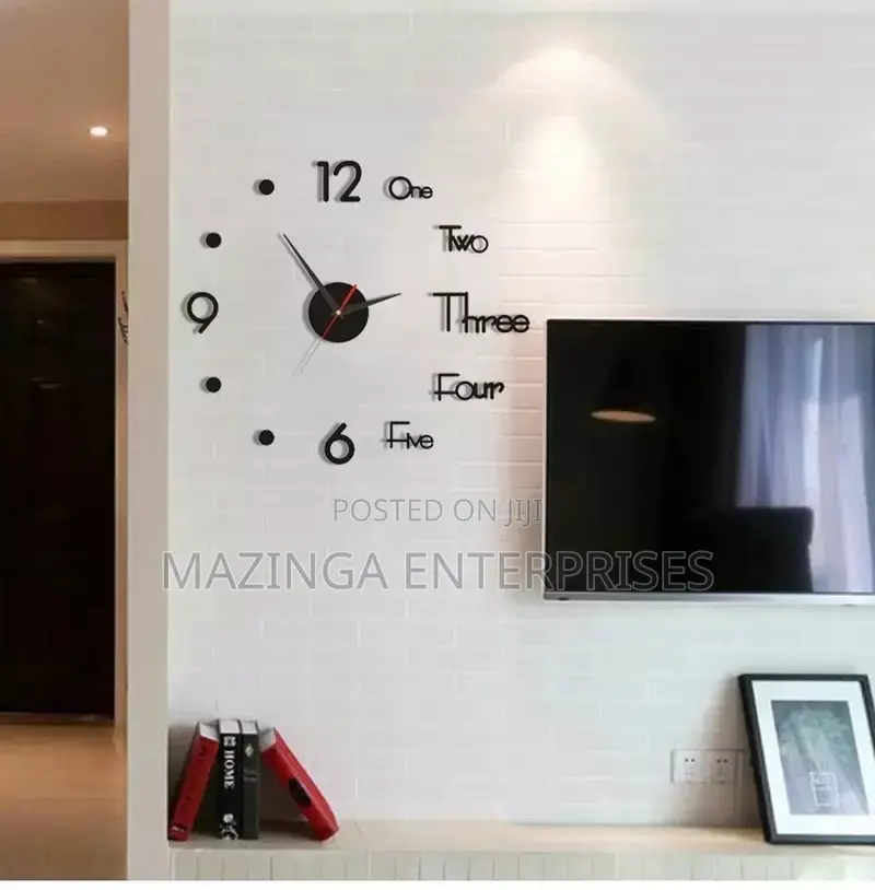 Modern DIY 3D Wall Clocks