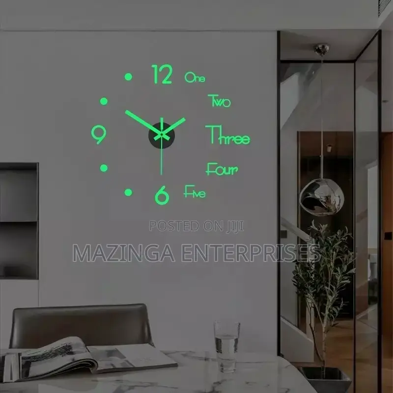 Modern DIY 3D Wall Clocks