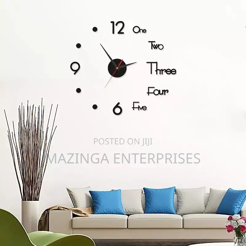 Modern DIY 3D Wall Clocks