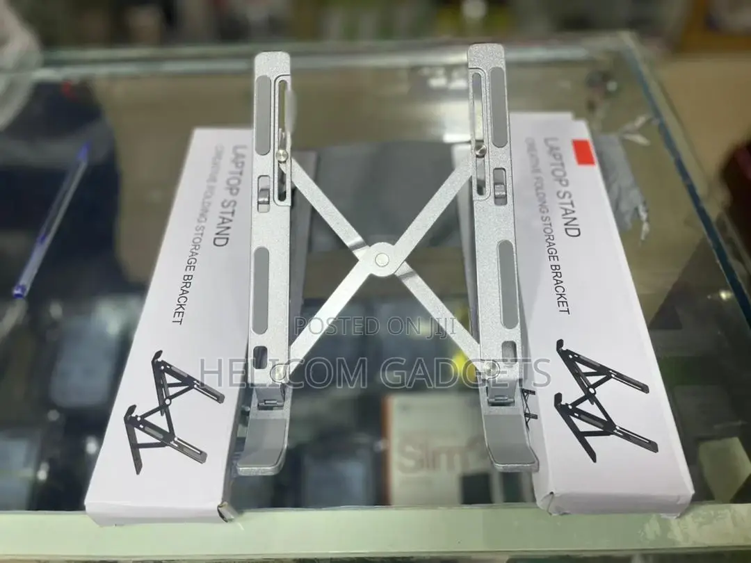 Metallic Laptop Stand