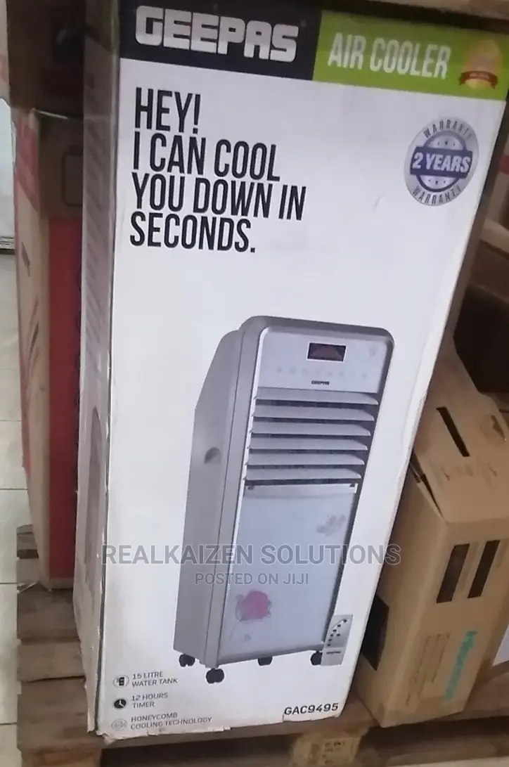 GEEPAS 15L 3-Speed Remote Control Air Cooler