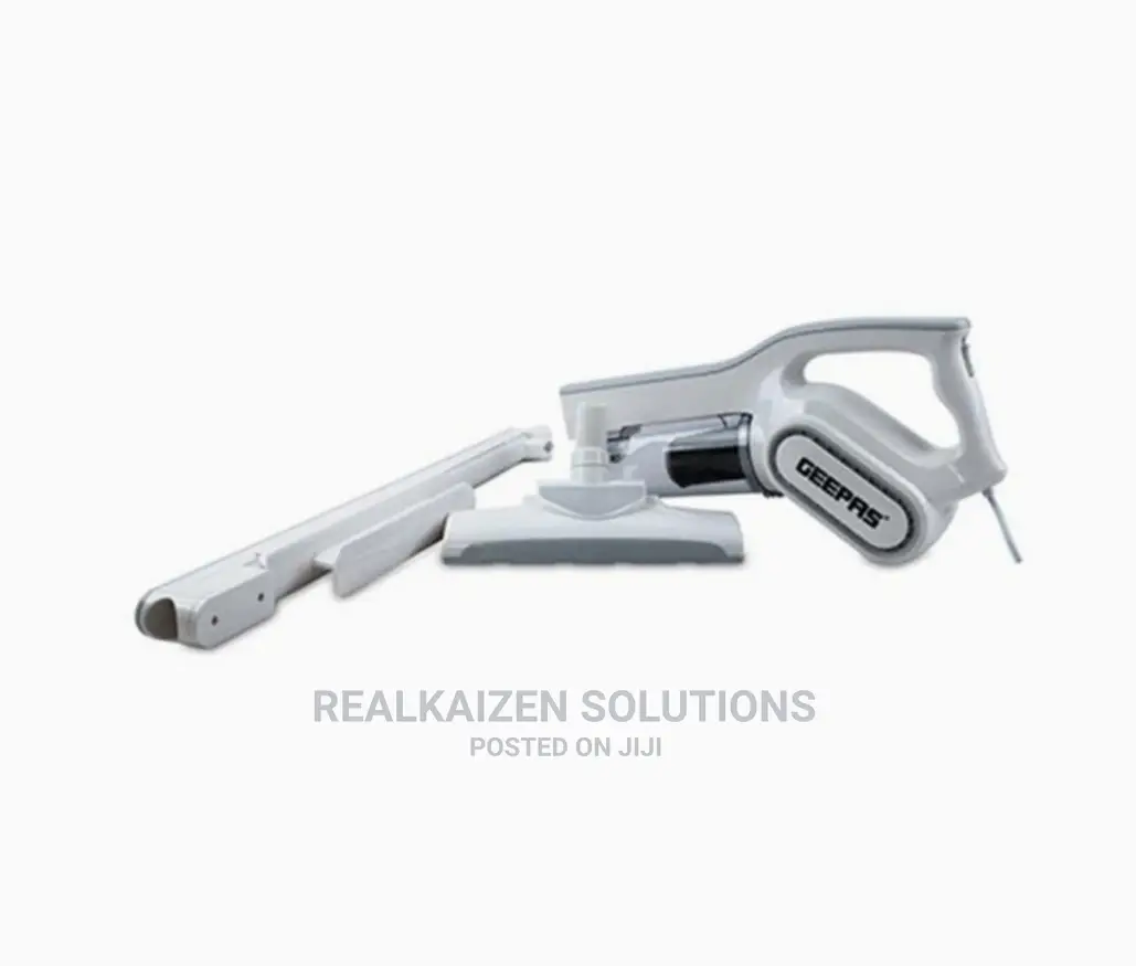 GEEPAS 2 in 1 Handheld Push Stick Vacuum Cleaner 600W