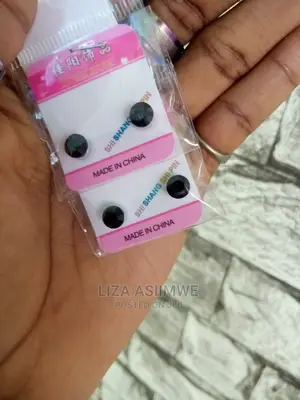 Black Iced Magnetic Earpins