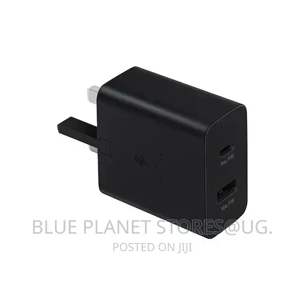Samsung Fast Charge Duo Power Adapter | 35w || USB_C $ USB_A