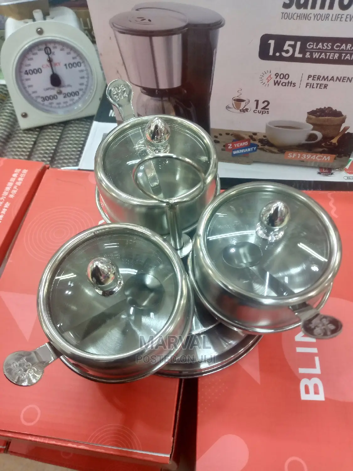 3pc/Set Rotating Spicy Pots