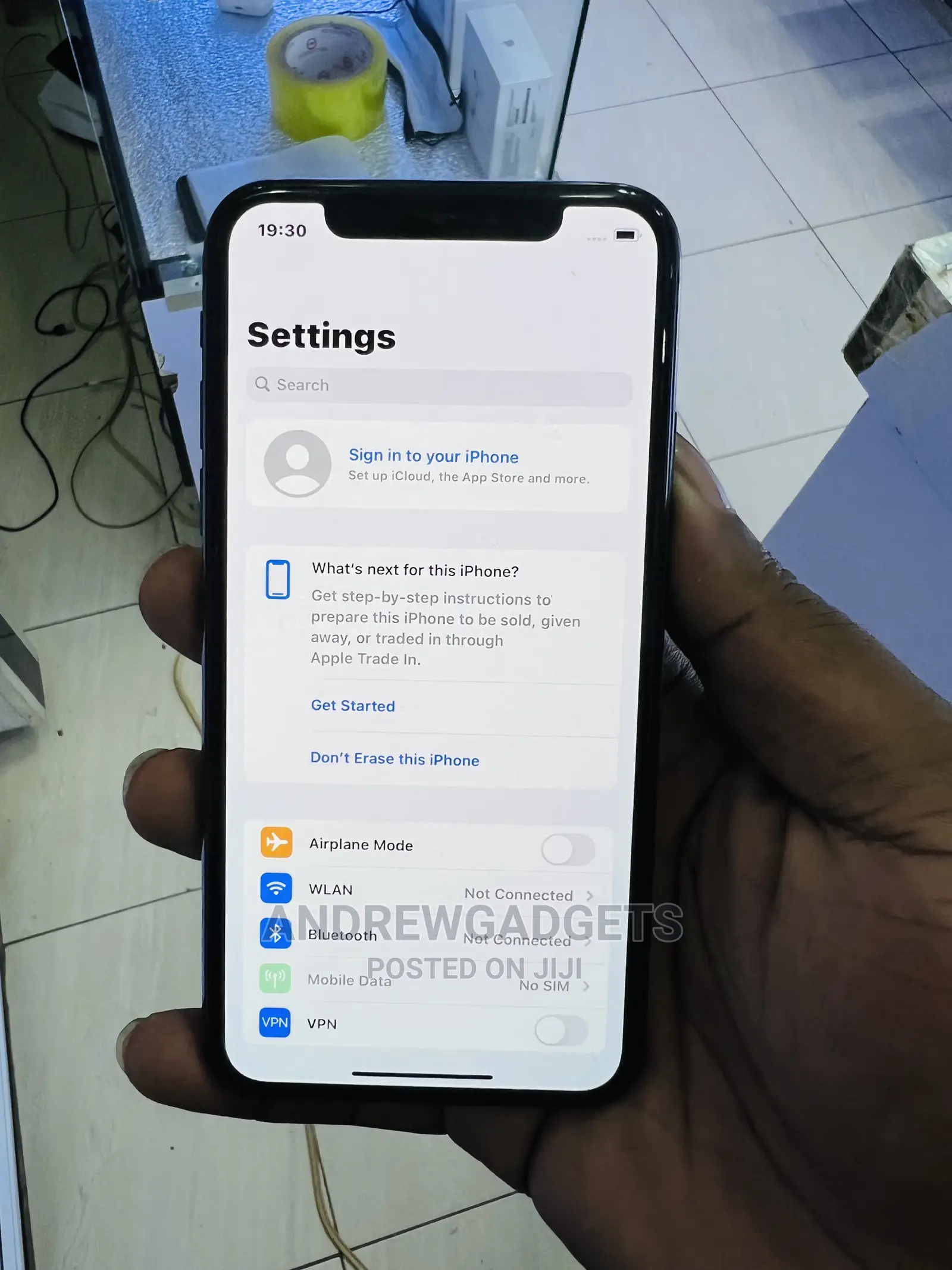 Apple iPhone X 64 GB Black