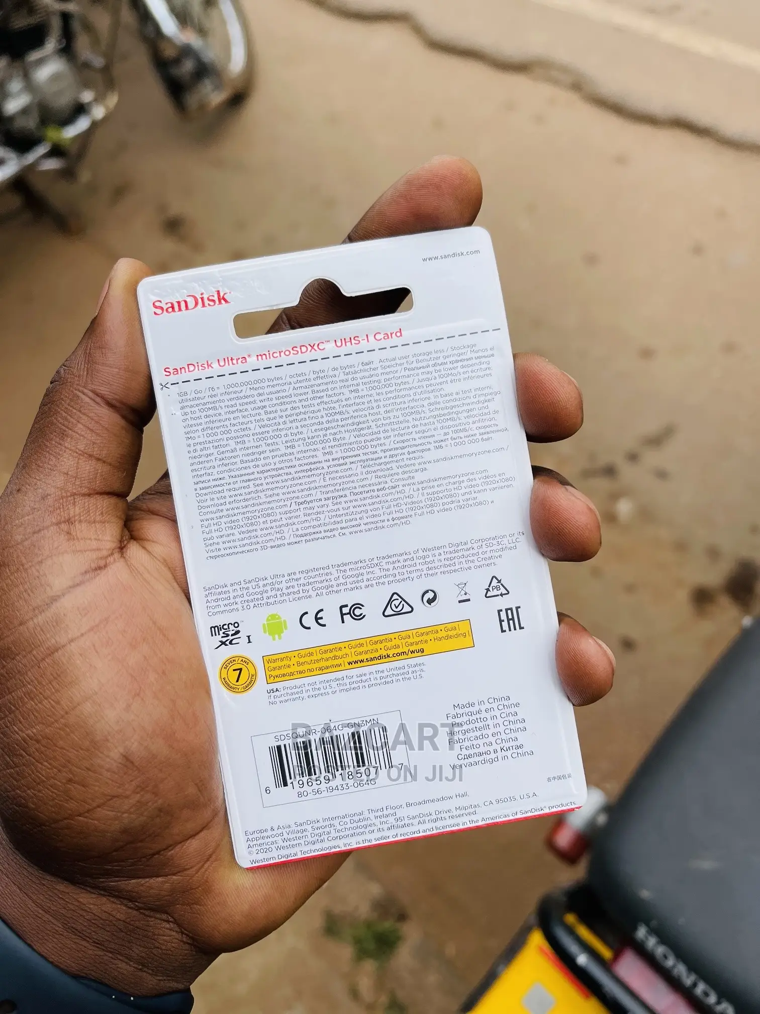 64gb Sandisk Memory Card
