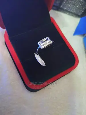Silver Engagement Rings Available With the Ring Box