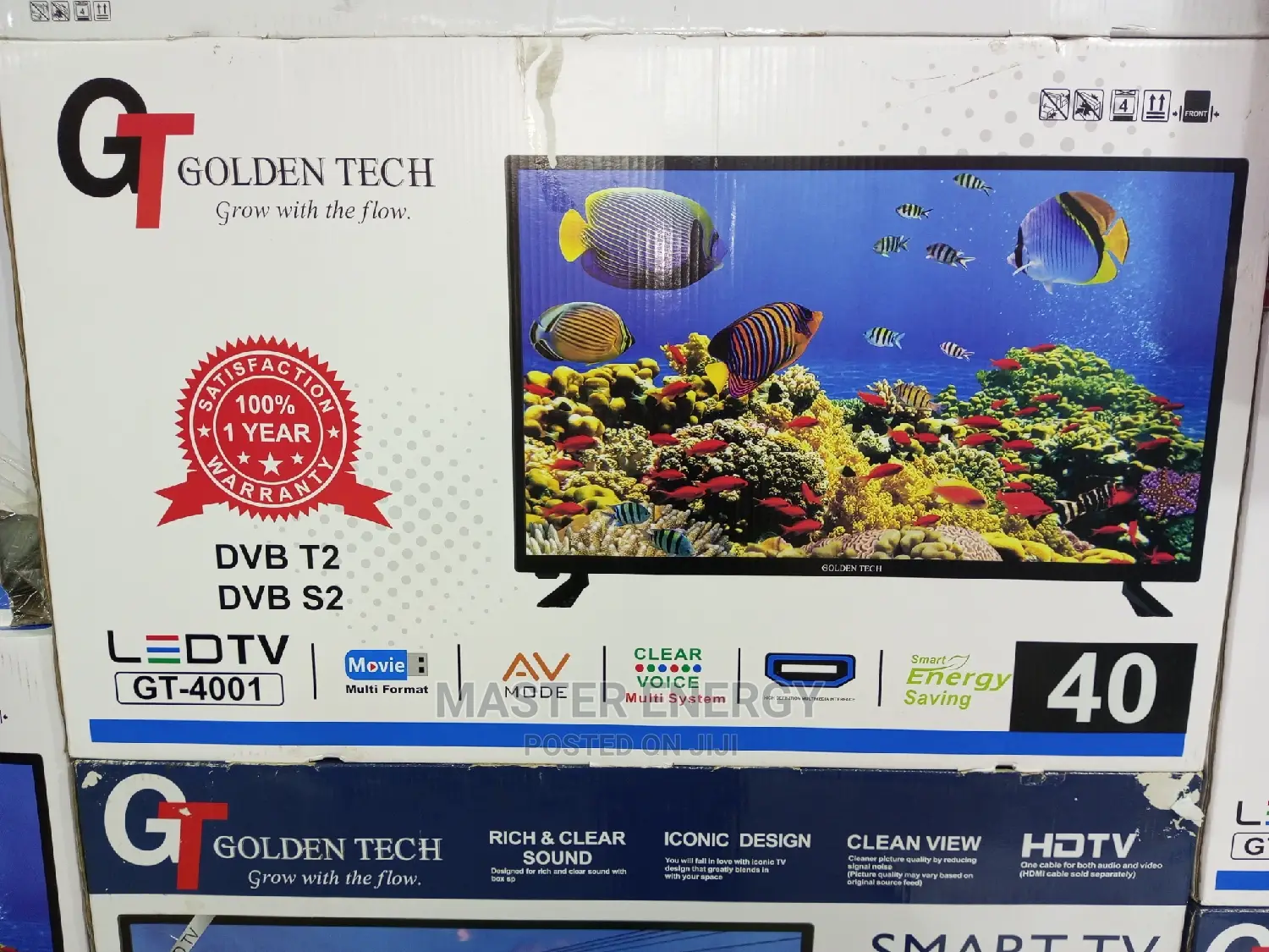 40 Inch TV Digital Golden Tech