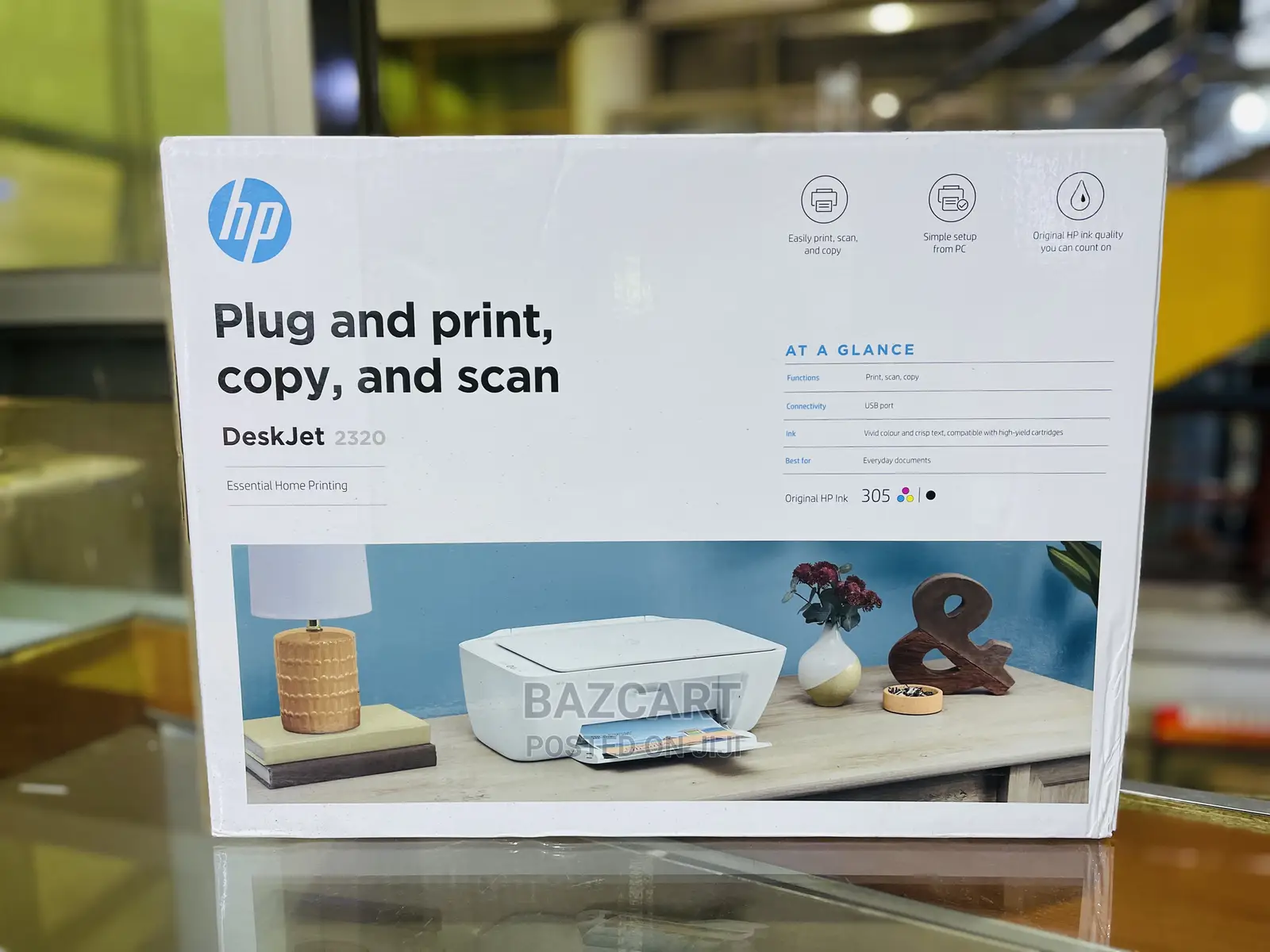 Hp Deskjet 2320. Colored Printer, Scanner and Photocopier
