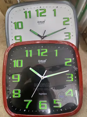 Night Glowing Wall Clock