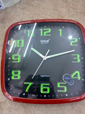 Night Glowing Wall Clock