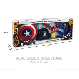 AVENGERS Super Hero Weapon Set Spiderman Hulk Batman