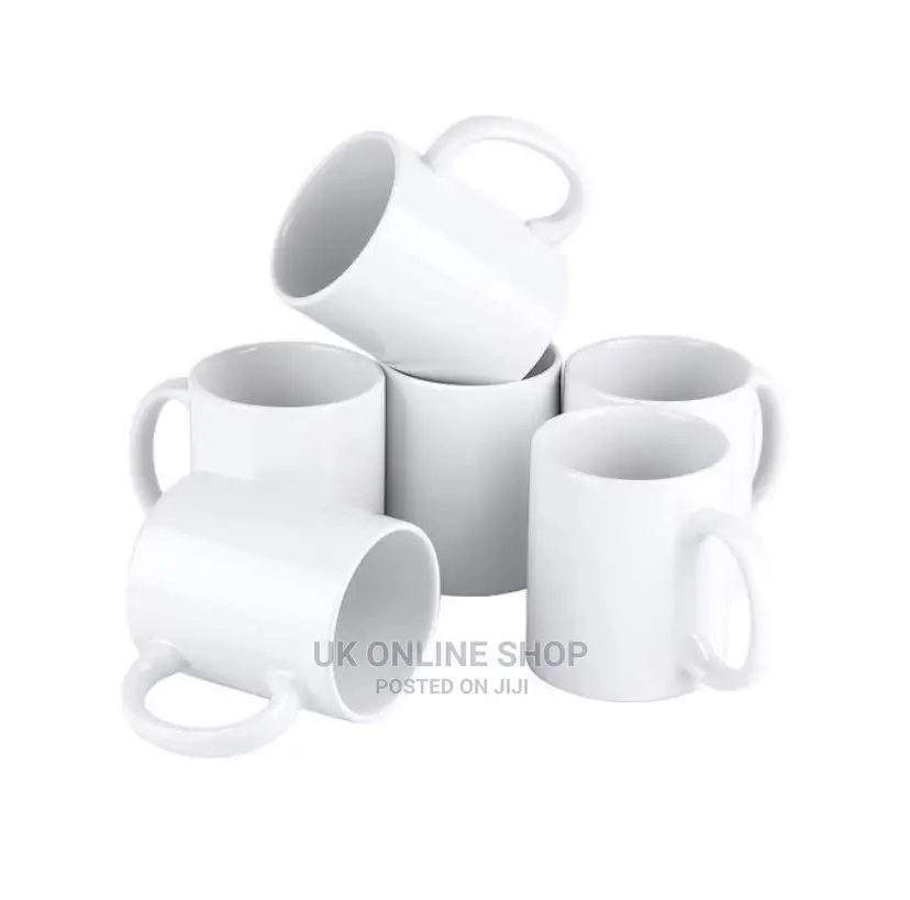 Luminarc 6 Pieces Set of Ceramic Tea Coffee Cups