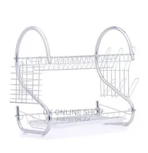 Popular 2 Tier Dish Drainer Rack for Dripping Utensils