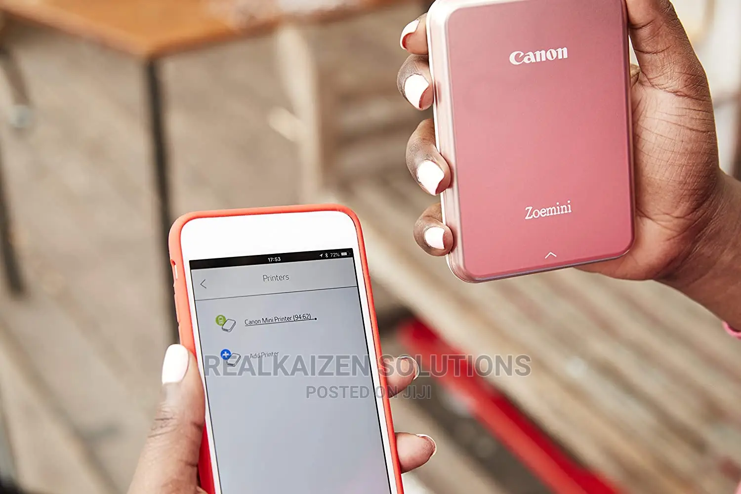 CANON Zoemini | Bluetooth Portable Zink Tech Photo Printer