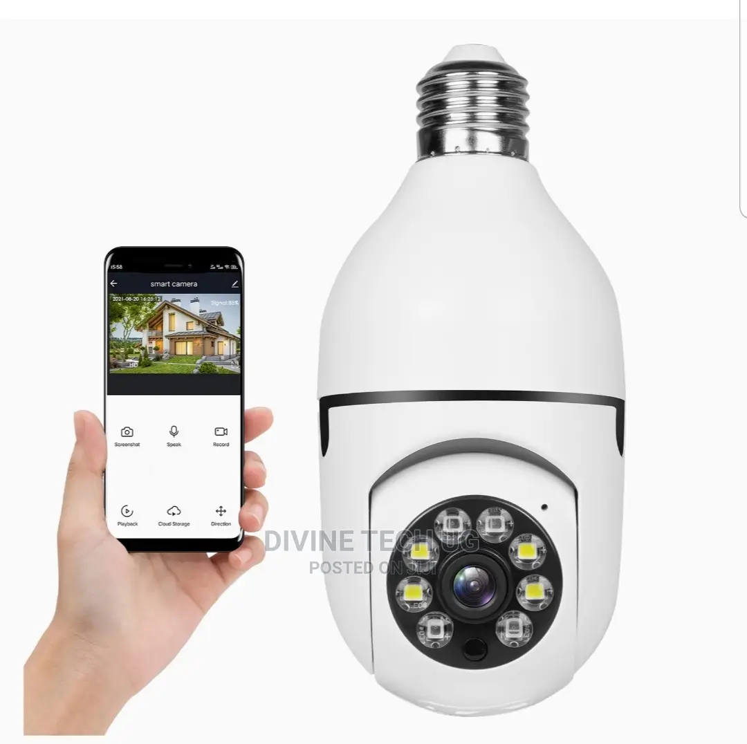 360 PTZ Bulb Smart Wireless Camera