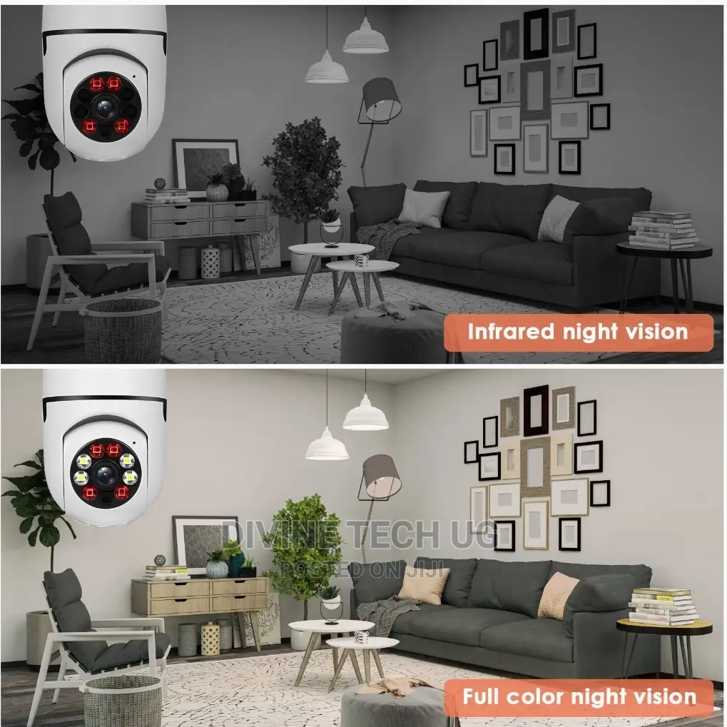 360 PTZ Bulb Smart Wireless Camera
