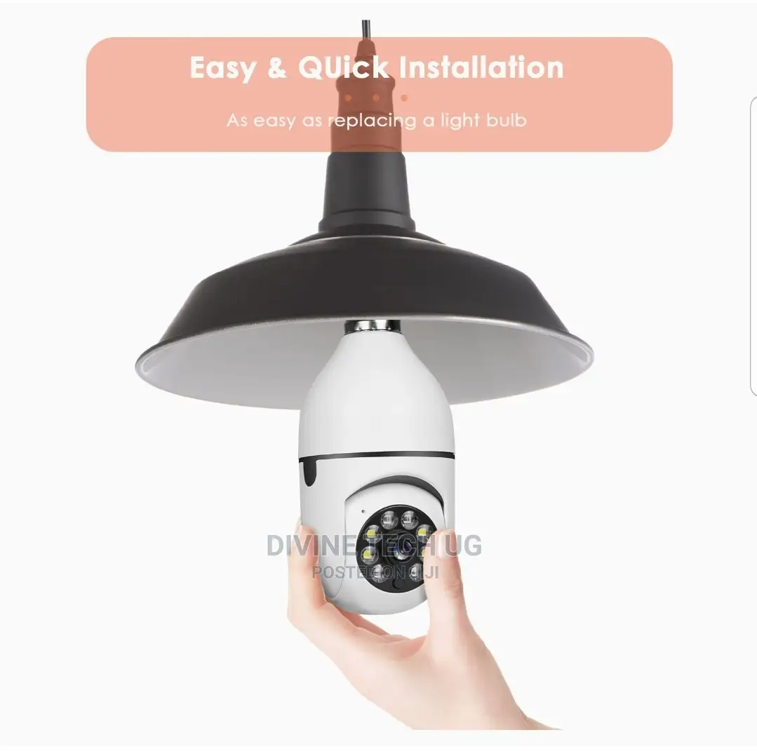 360 PTZ Bulb Smart Wireless Camera
