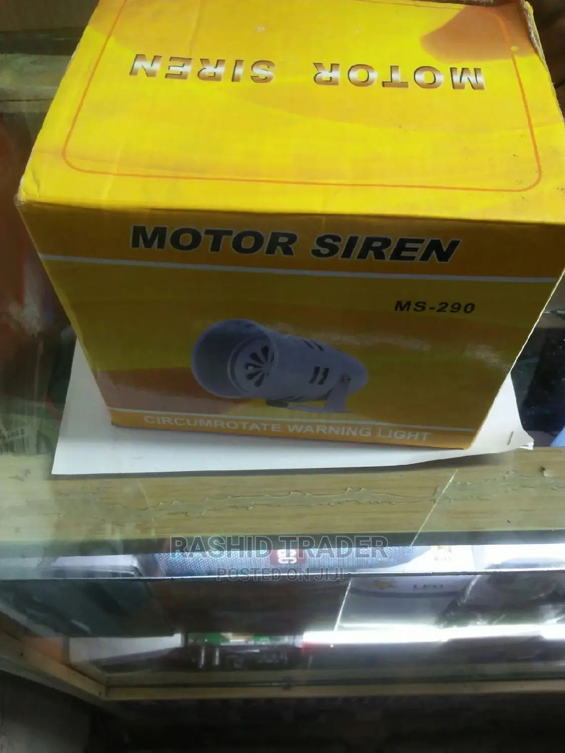 Motor Siren Alarm Light