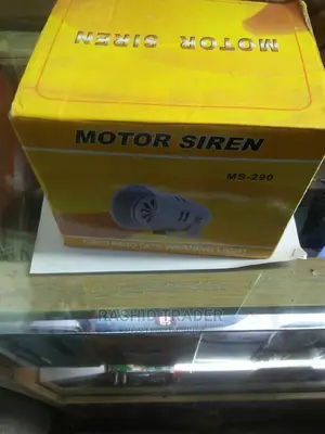 Motor Siren Alarm Light