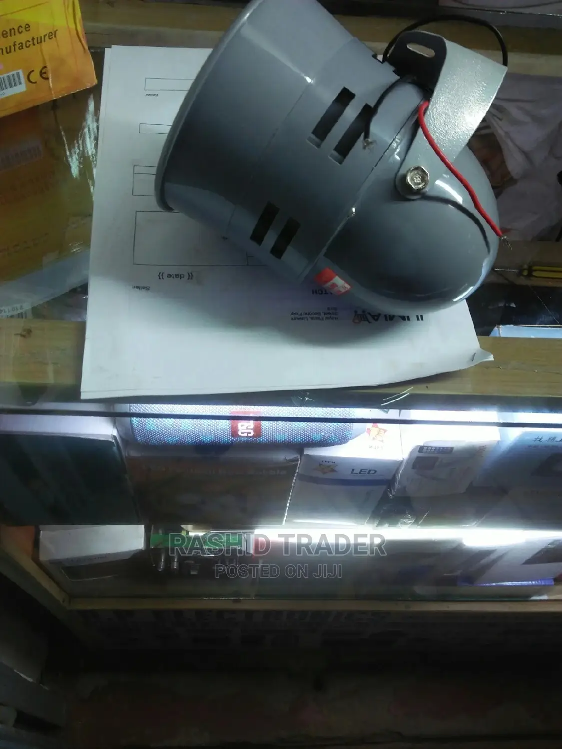 Motor Siren Alarm Light