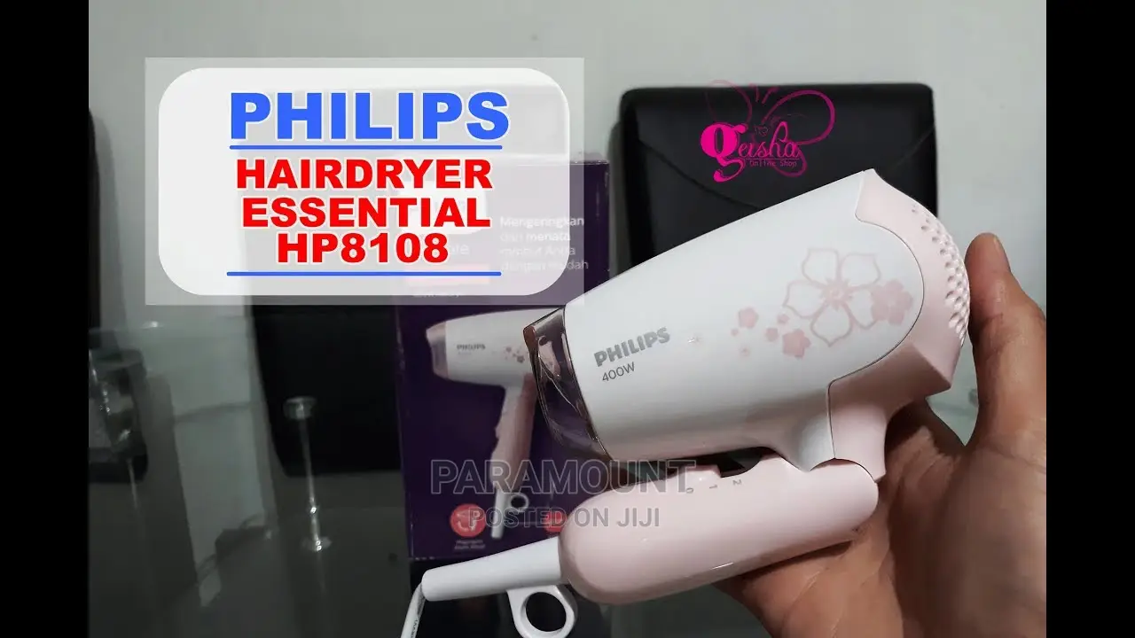 Foldable Kids Phillips Hair Dryer Essential