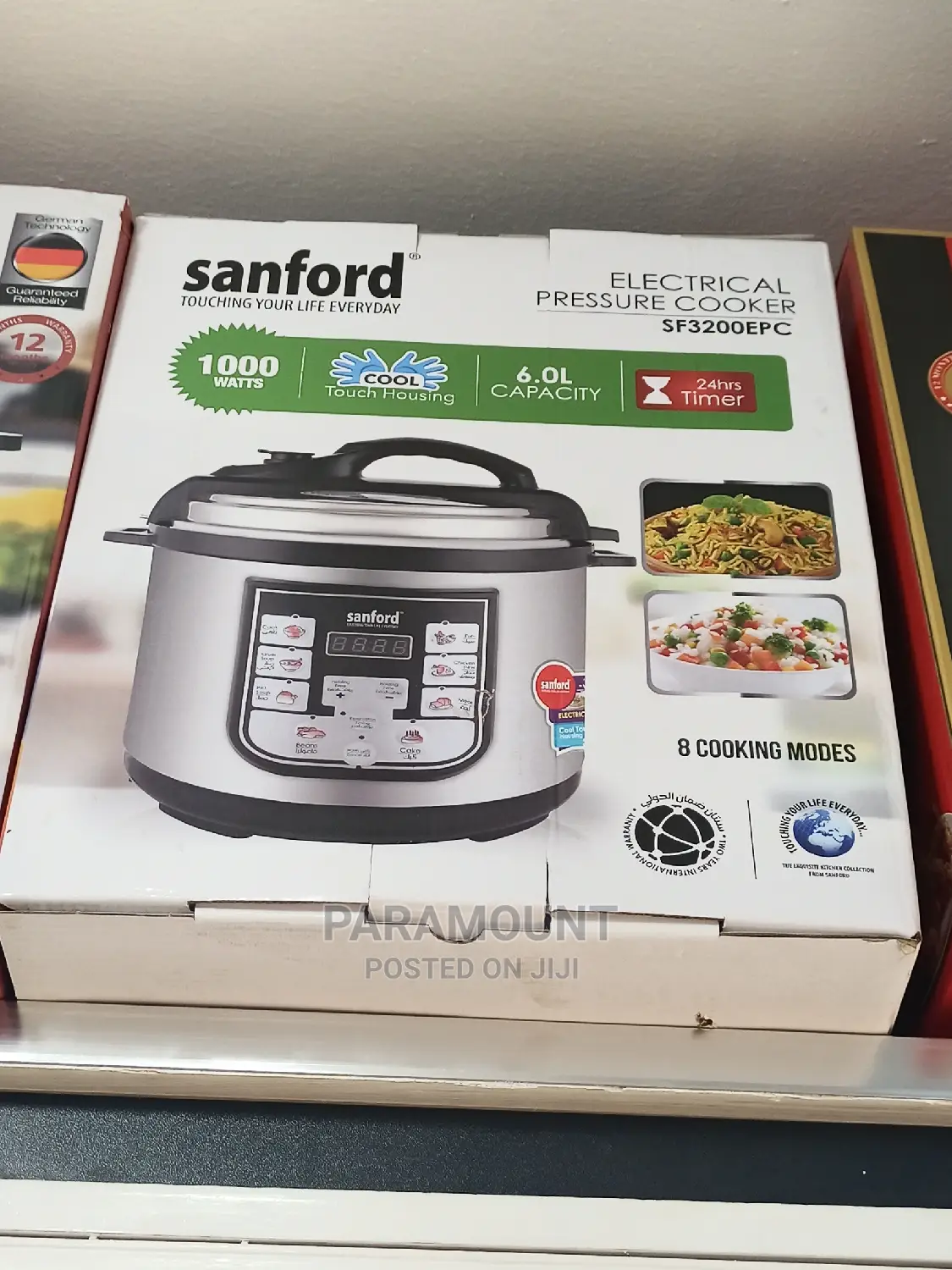 Sanford Electric Pressure Cooker (6 Litres)