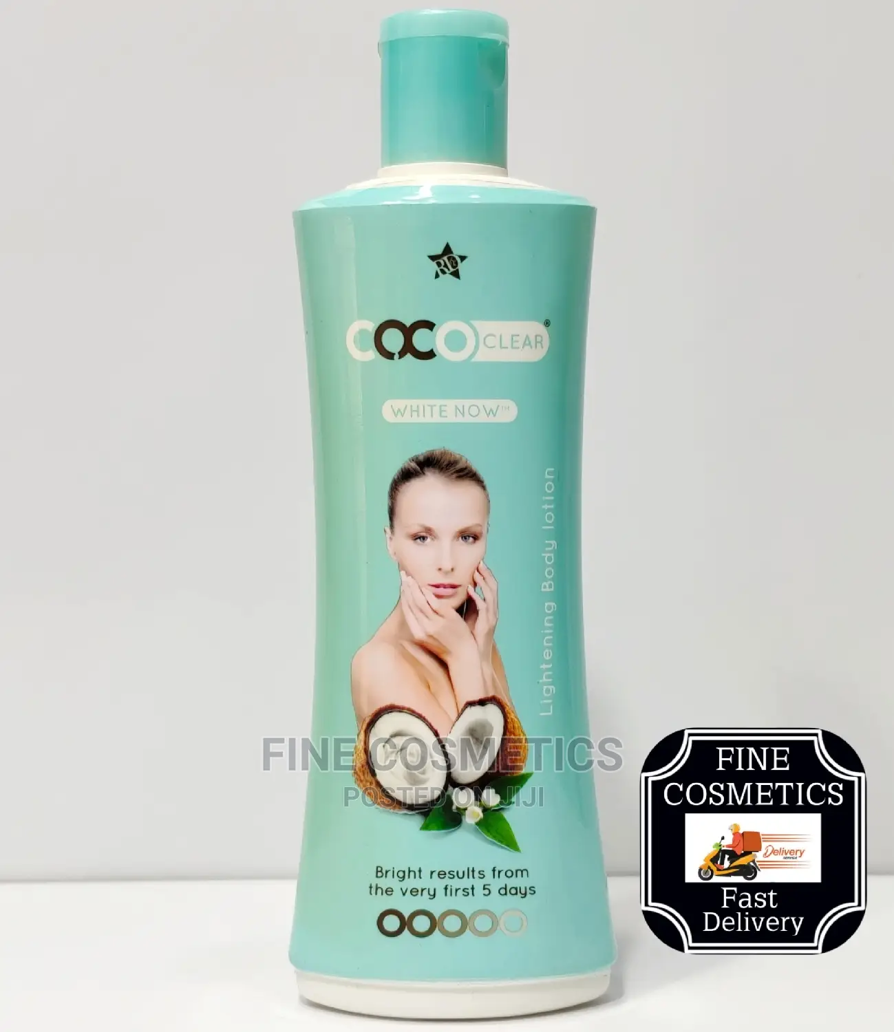 COCO CLEAR Lotion 5days Lightening Cream With Coconut Oils