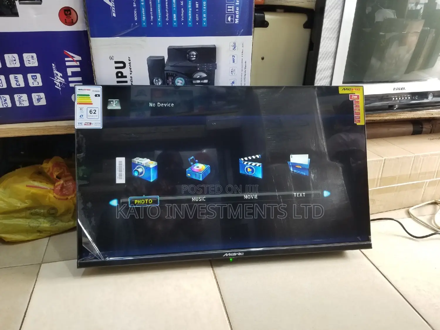 Mewe 32 Inches Frameless