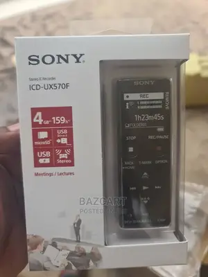 Sony Stereo Ic Recorder ICD - UX570F