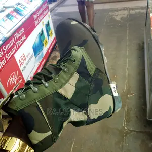Green Army Boots