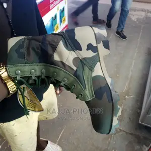 Green Army Boots