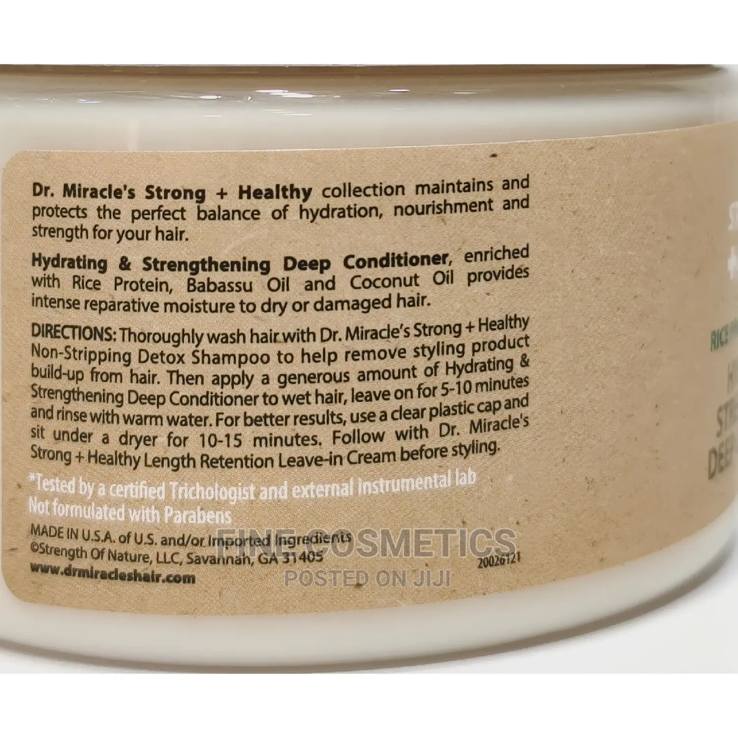 Dr Miracle's Deep Conditioner