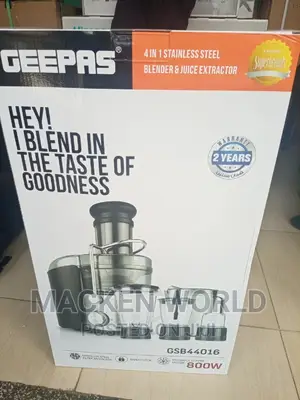 Geepas Juice Extractor 4in1 800w