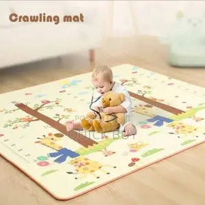Baby Foldable Waterproof Play Mat 5*6