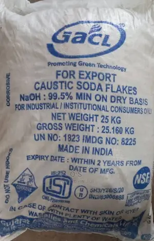 Caustic Soda Flakes (GACL Brand - India)