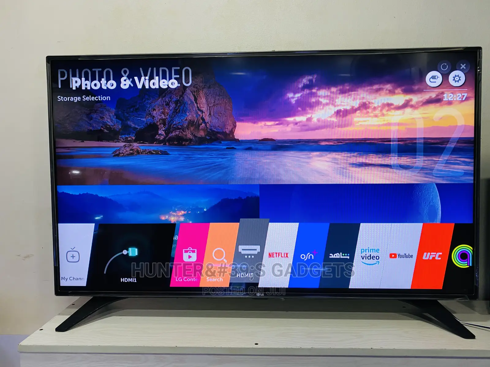 Lg 49inches Smart Digital Satellite Tv Built in Bluetooth