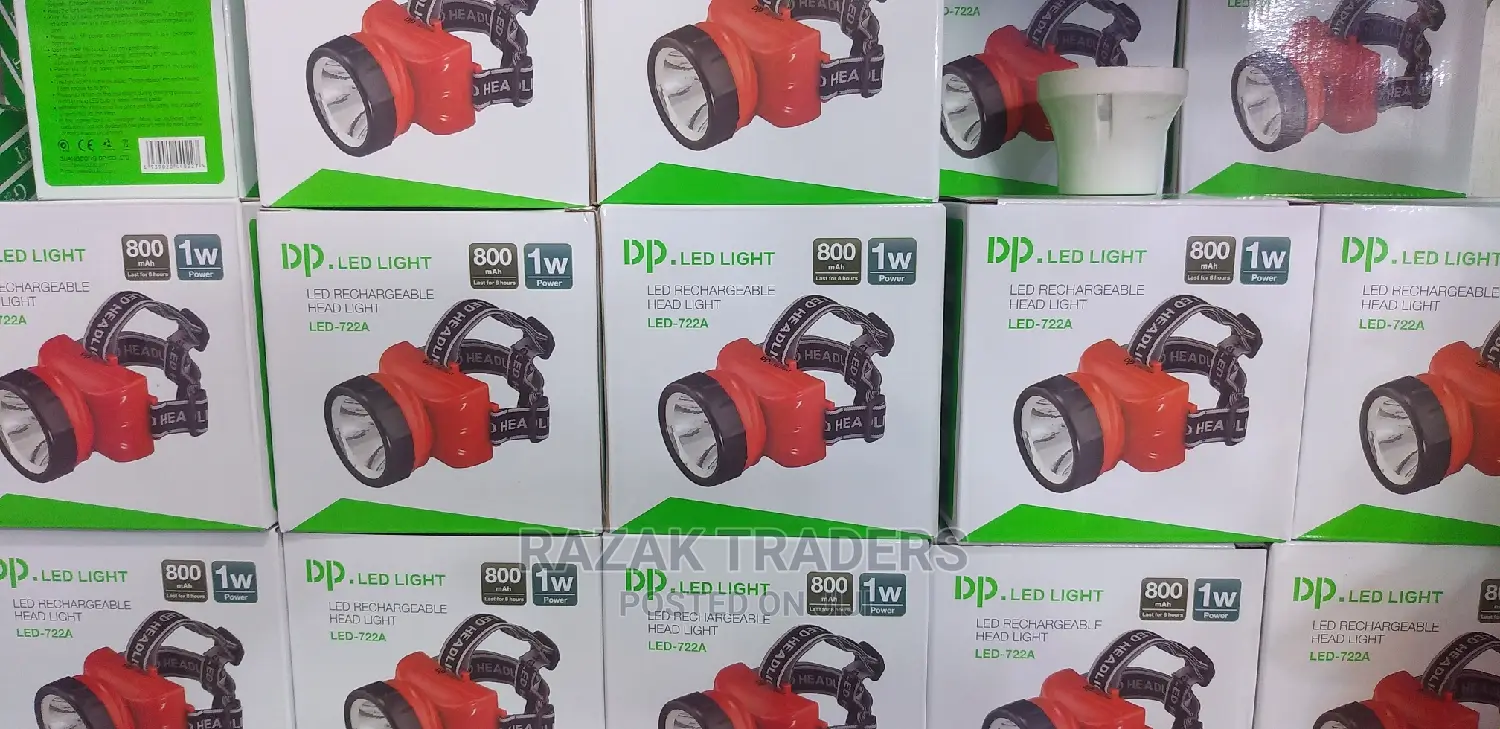 DP LED Rechargeable Headlamp