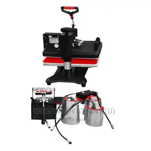 Heat Press Machine With Several Attachments