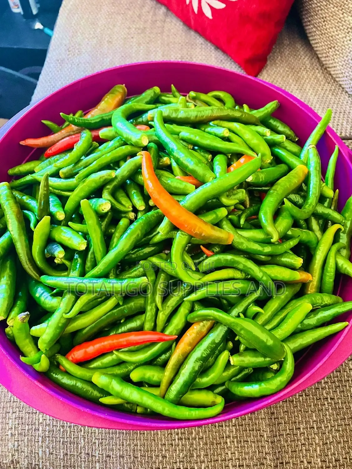 Fresh Green Chillis-1kg