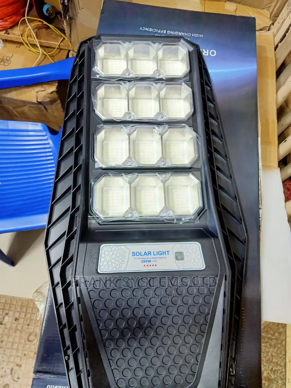 Stand Alone Solar Lights With a Solar Panel.