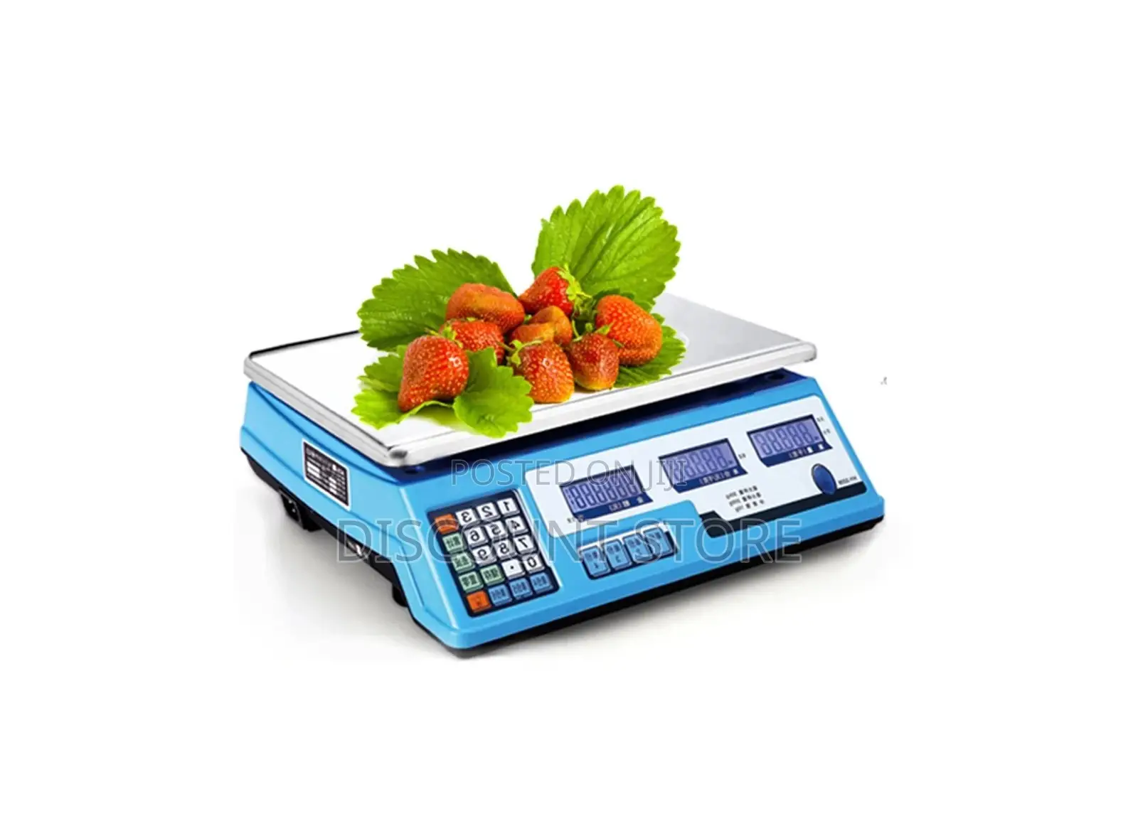 Electronic Market Place Computing Weighing Scales.