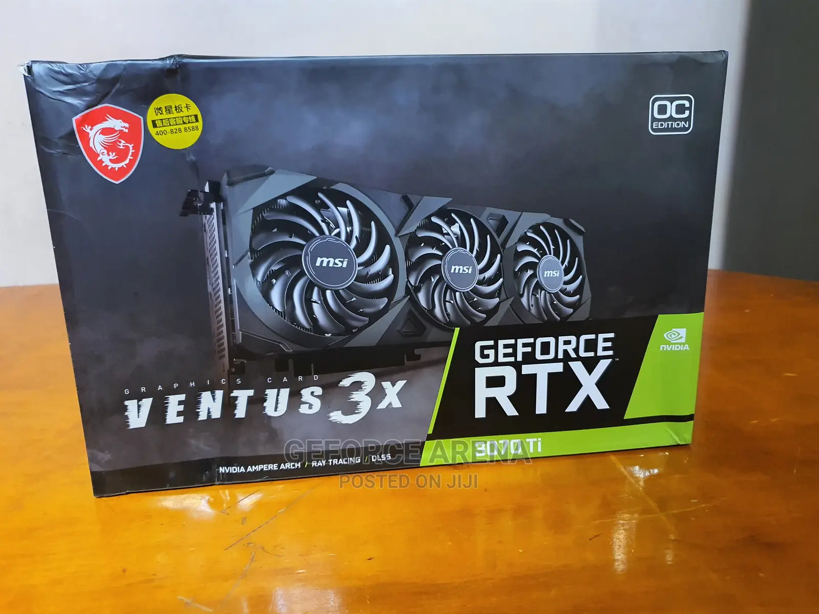 MSI RTX 3070ti Ventus 3X 8GB Graphics Card - Brand New