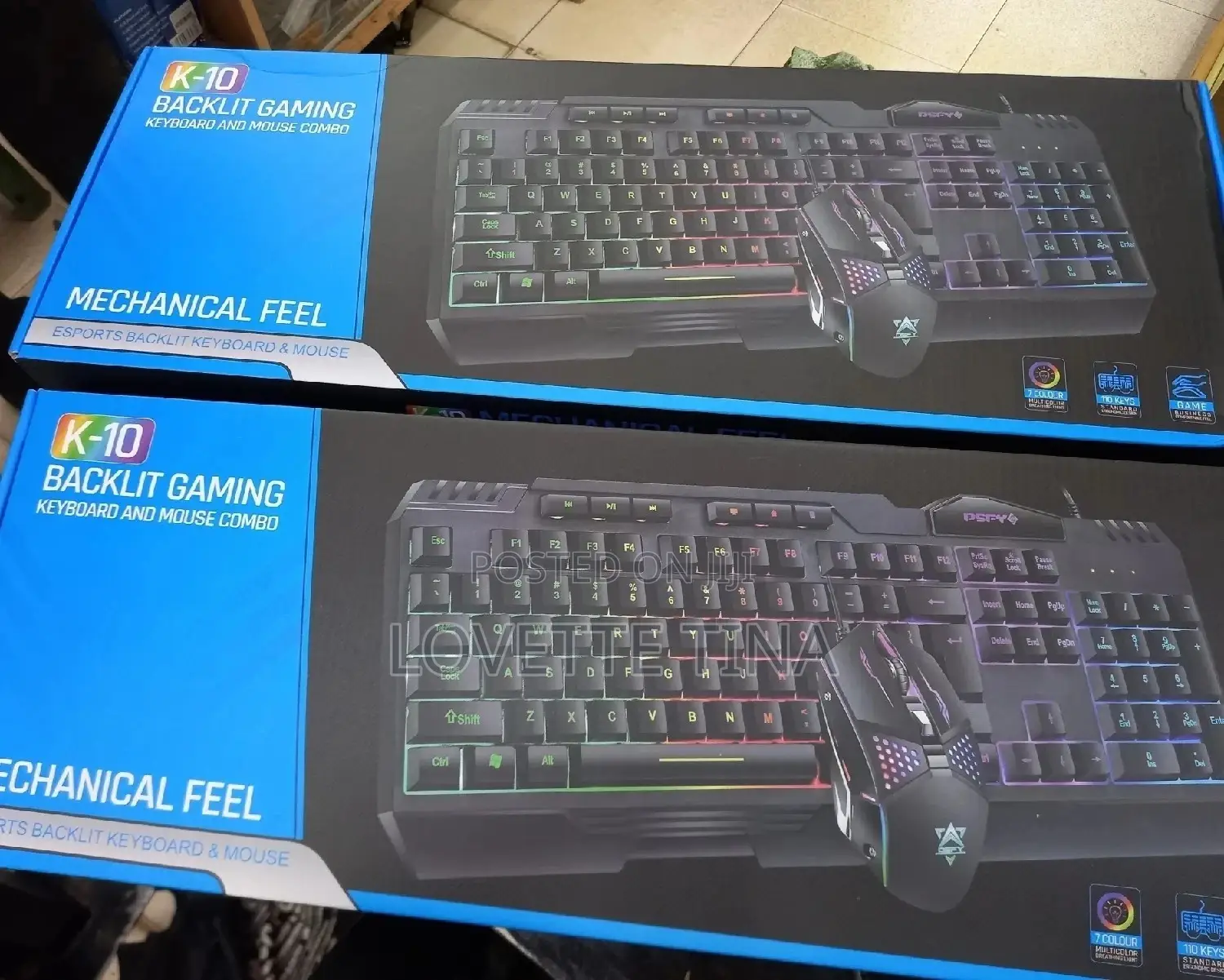 Back-lit Keyboard Gaming Mouse