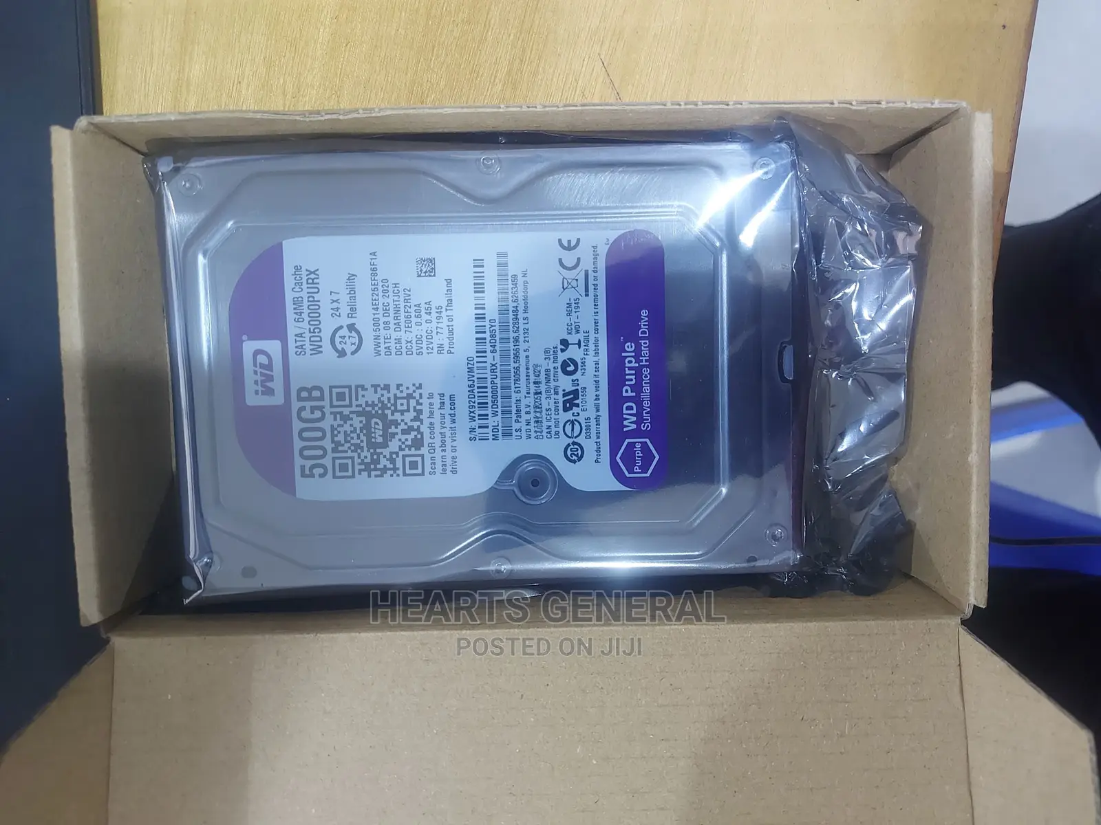 500GB Surveillance Hard Drive