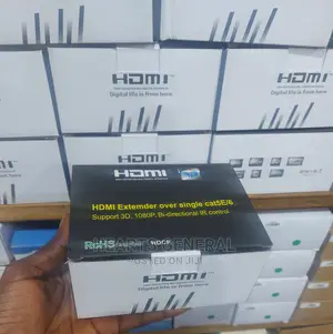 Hdmi Extender Over Cat 5e/6 Cable Up to 60M